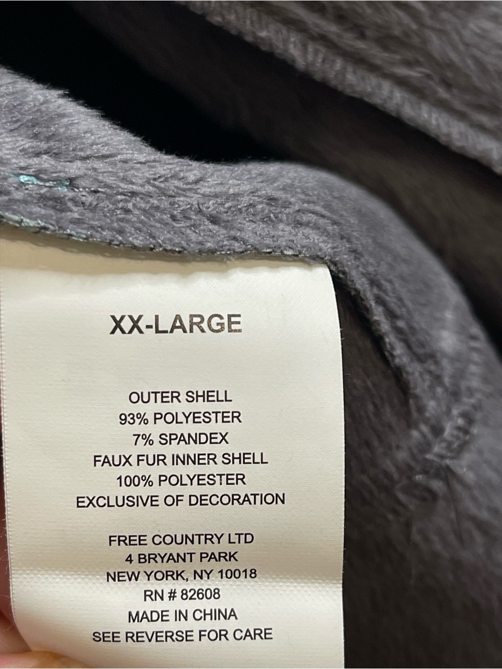 Free Country Teal and Gray Women's Softshell Jacket XXL - Picture 7 of 10